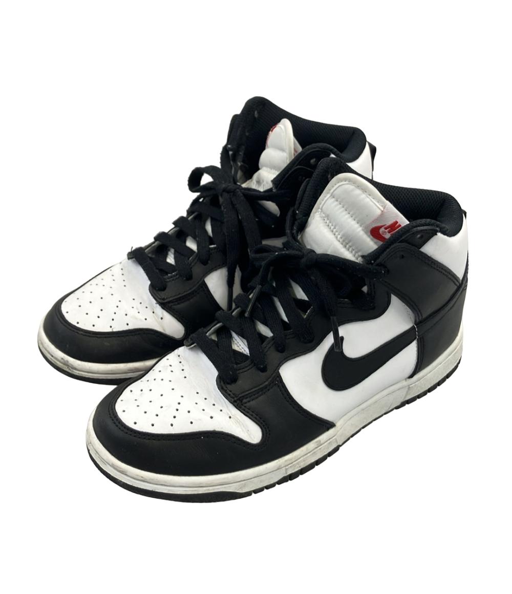 NIKE ハイカットスニーカー W ダンク HIGH DD1869-103 レディース SIZE 24.5 (L) ナイキ
