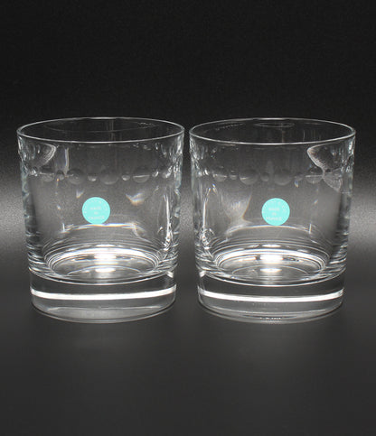 美品 Tiffany & Co. グラス タンブラー 2点セット ペア スウィング OF ティファニー