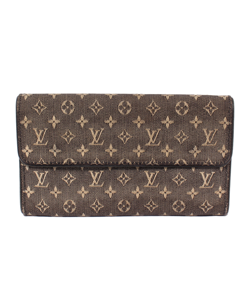 LOUIS VUITTON 三つ折り長財布 ポルト トレゾール インターナショナル モノグラム ミニ M92445 メンズ レディース ルイ・ヴィトン