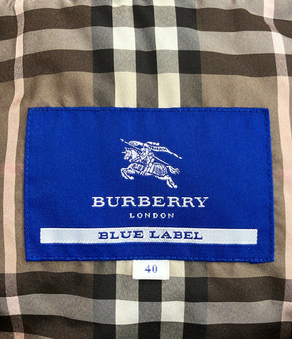 BURBERRY BLUE LABEL 4way ダウンコート レディース SIZE 40 バーバリーブルーレーベル