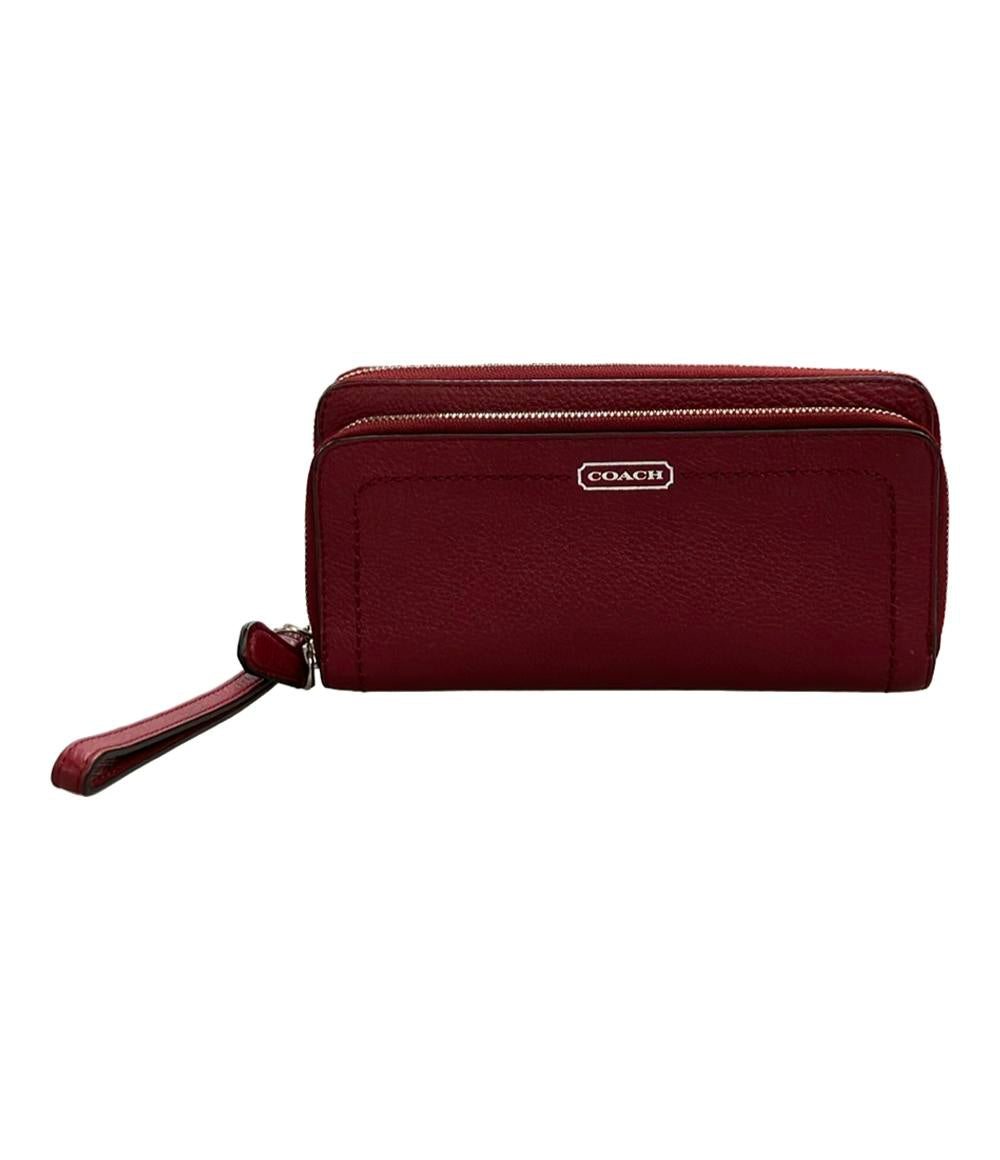 コーチ ラウンドファスナー長財布 レディース COACH