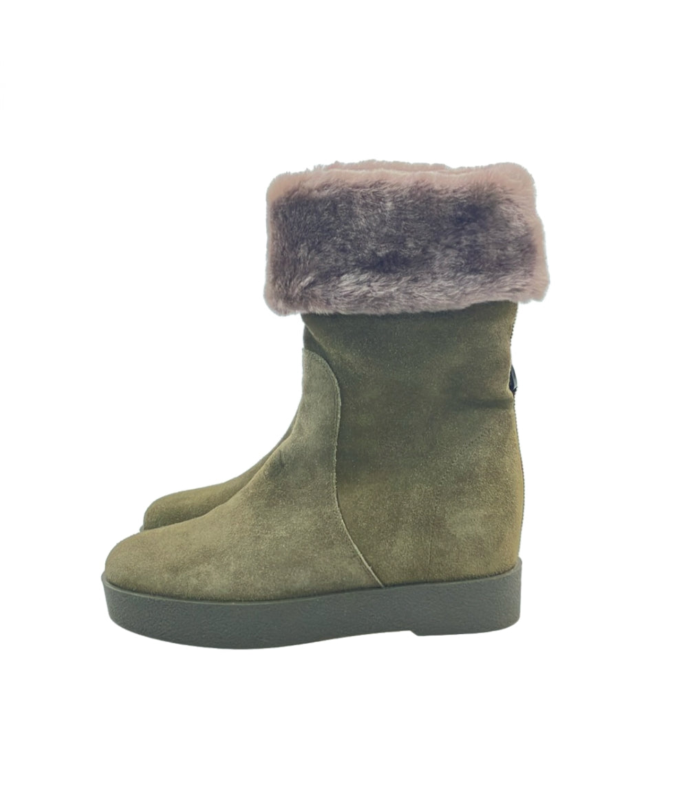 Salvatore Ferragamo ムートンブーツ レディース SIZE 6 M サルヴァトーレフェラガモ