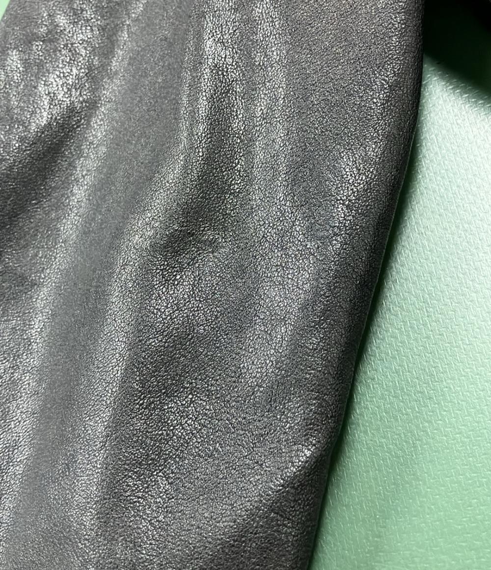 ビューティフルピープル シープレザーダブルライダースジャケット 革ジャン レディース SIZE 140 beautiful people