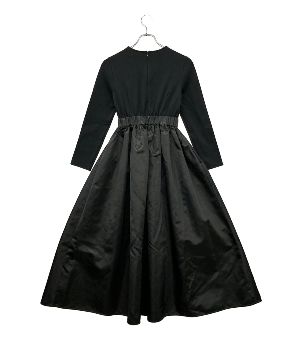 yori ハイウエストサテンドレス 長袖ワンピース レディース SIZE 34 (XS) ヨリ