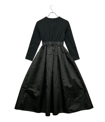 yori ハイウエストサテンドレス 長袖ワンピース レディース SIZE 34 (XS) ヨリ