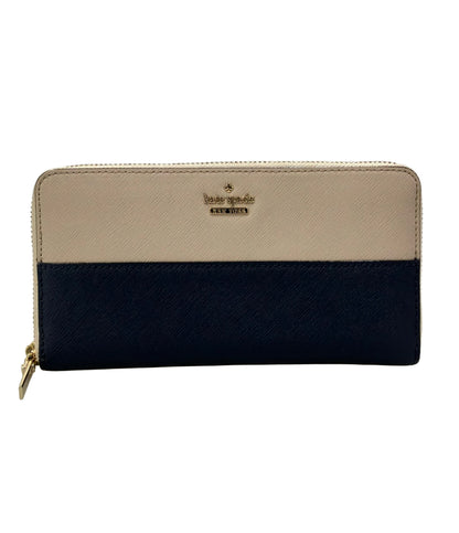 Kate Spade ラウンドファスナー長財布 レザー PWRU5073B レディース ケイトスペード