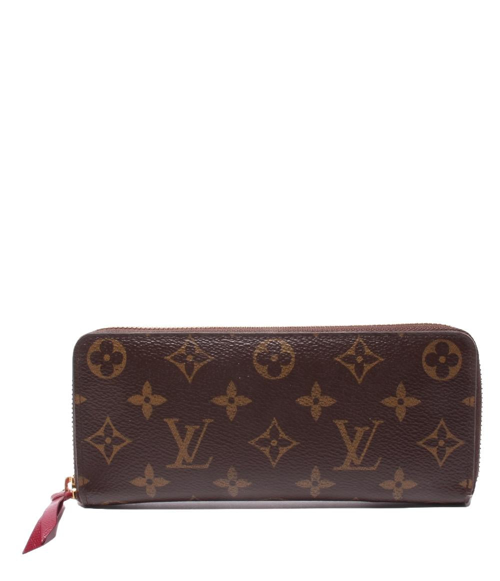 ルイヴィトン ラウンドファスナー長財布 ポルトフォイユ・クレマンス モノグラム M60742 レディース LOUIS VUITTON