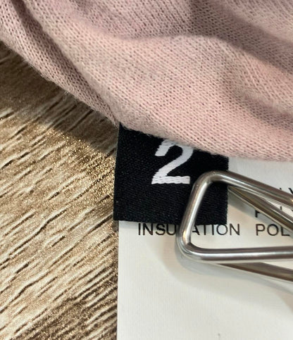 AMBUSH 半袖Tシャツ 中綿カットソー ロゴ刺繍 12112216 レディース SIZE 2 (M) アンブッシュ