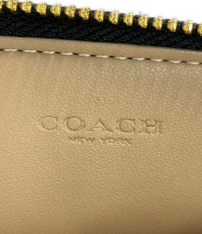 美品 コーチ コインケース パスケース チェーンストラップ付き CW883 レディース COACH