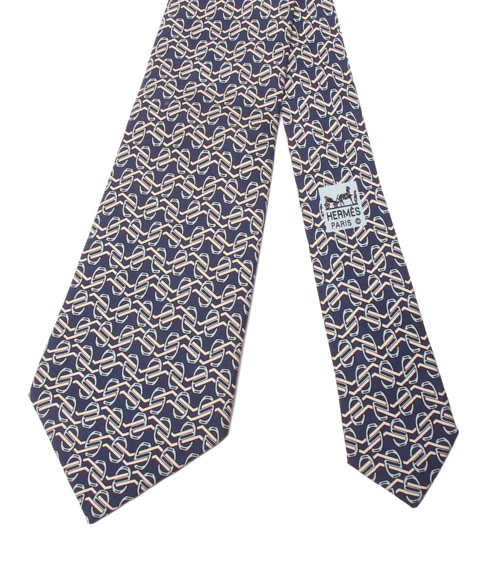美品 エルメス ネクタイ シルク100％ メンズ HERMES