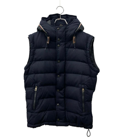 MONCLER ダウンジャケット 2WAY仕様 スナップボタン ダブルジップ 袖ファスナー着脱可能 ベスト HEM 112-091-41909-05 メンズ SIZE 2 (M)