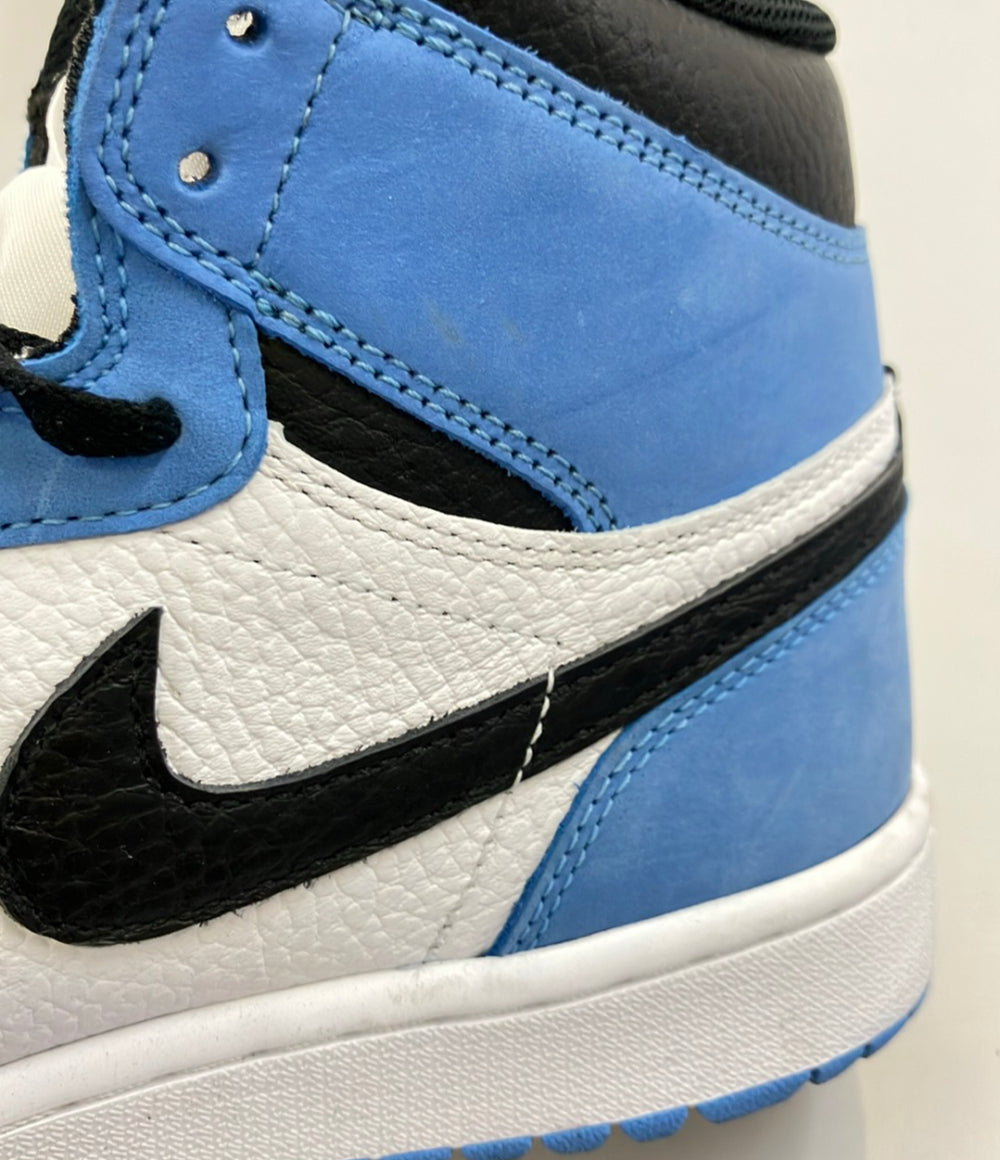 NIKE ハイカットスニーカー ゴルフシューズ エア ジョーダン 1 ハイ ゴルフ DQ0660-400 メンズ SIZE 27.0 (L) ナイキ