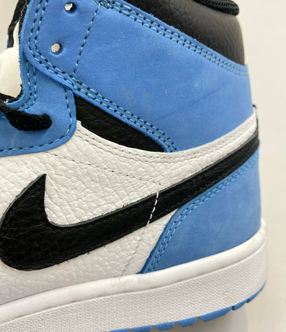 NIKE ハイカットスニーカー ゴルフシューズ エア ジョーダン 1 ハイ ゴルフ DQ0660-400 メンズ SIZE 27.0 (L) ナイキ