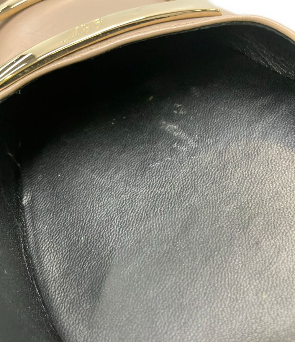 ROGER VIVIER スクウェアトゥフラットシューズ レディース SIZE 38 1/2 ロジェ ヴィヴィエ