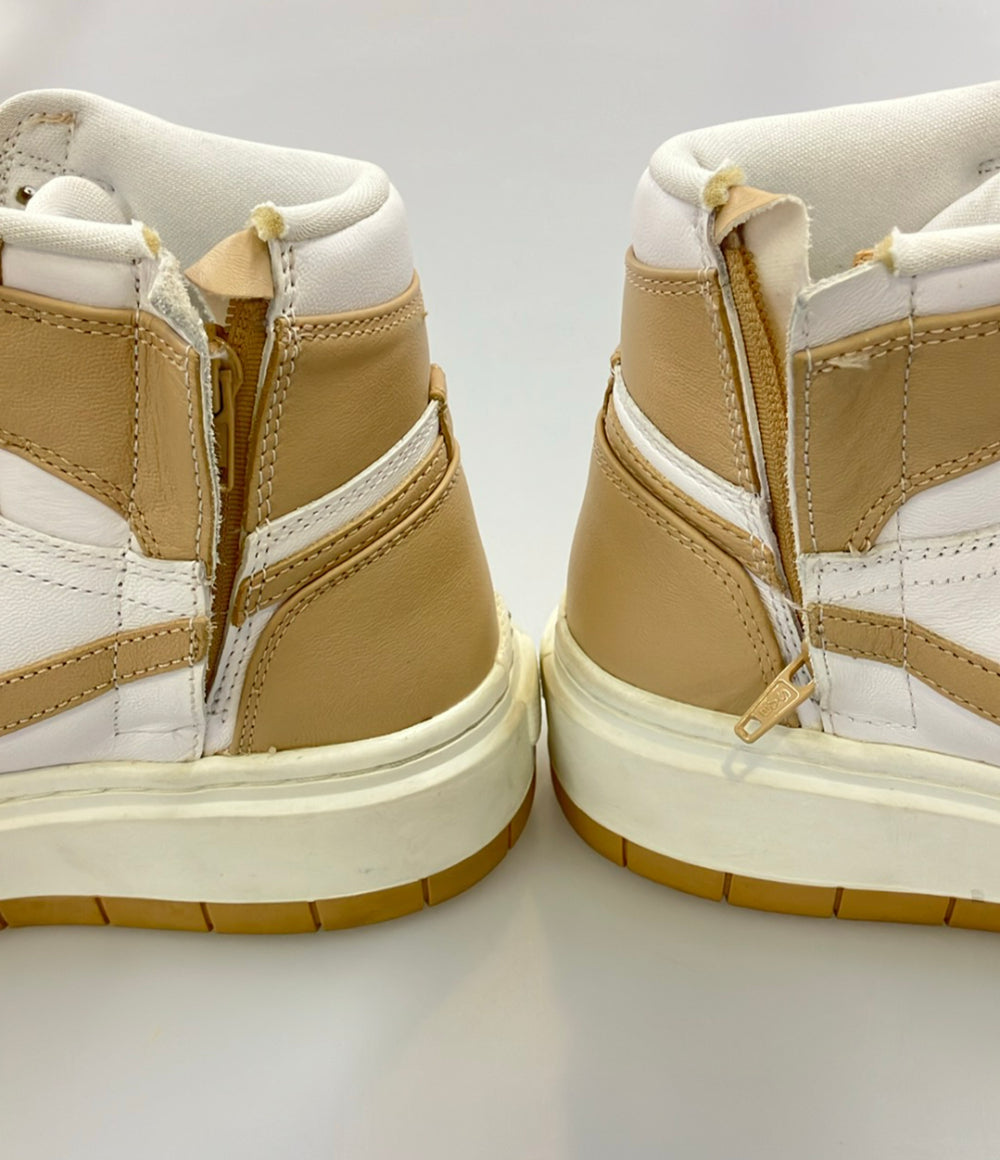 NIKE ハイカットスニーカー サイドジップ W AIR JORDAN 1 ELEVATE HIGH DN3253-121 レディース SIZE 23.5 (M) ナイキ