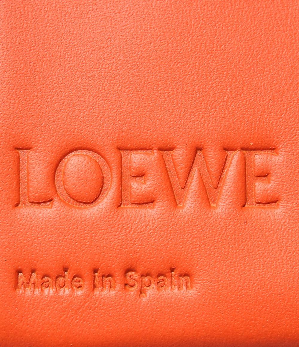ロエベ ラウンドファスナー 二つ折り財布 レディース LOEWE