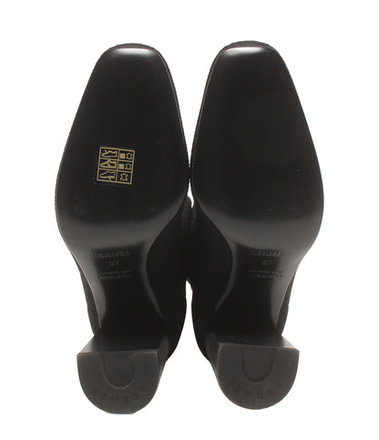 美品 HERMES ショートブーツ ジェナ レディース SIZE 37 エルメス
