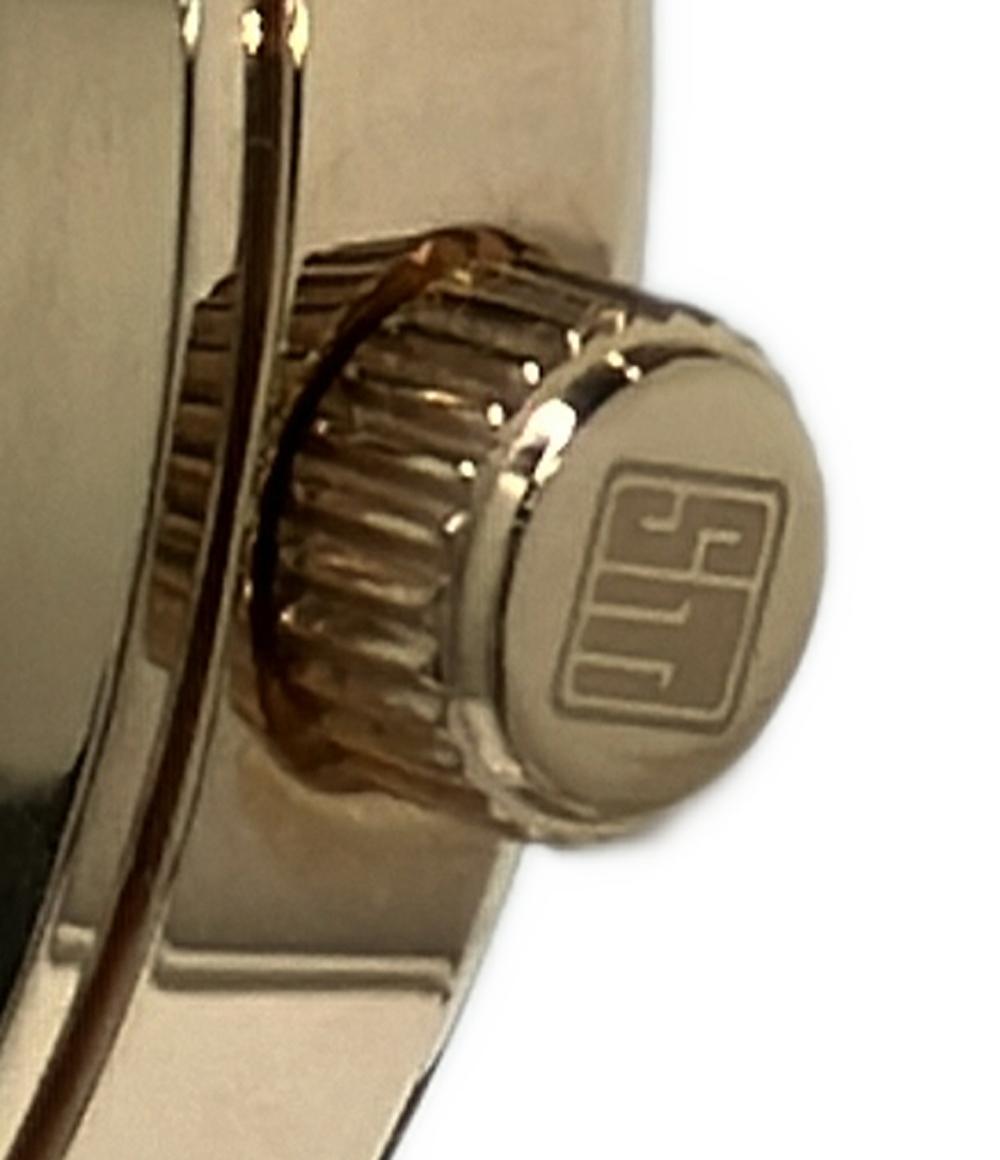 美品 Salvatore Marra 腕時計 ムーンフェイズ クオーツ ホワイト SM-21106-2 メンズ サルバトーレマーラ