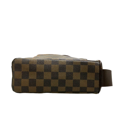 LOUIS VUITTON ショルダーバッグ 斜め掛け レザー PVC オラフPM ダミエ N41442 ユニセックス ルイ・ヴィトン
