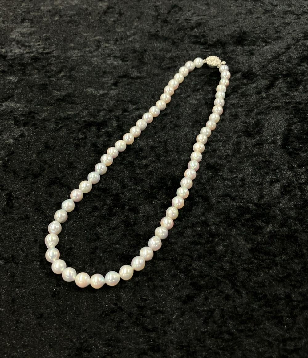 ネックレス SV 淡水パール6-7mm レディース