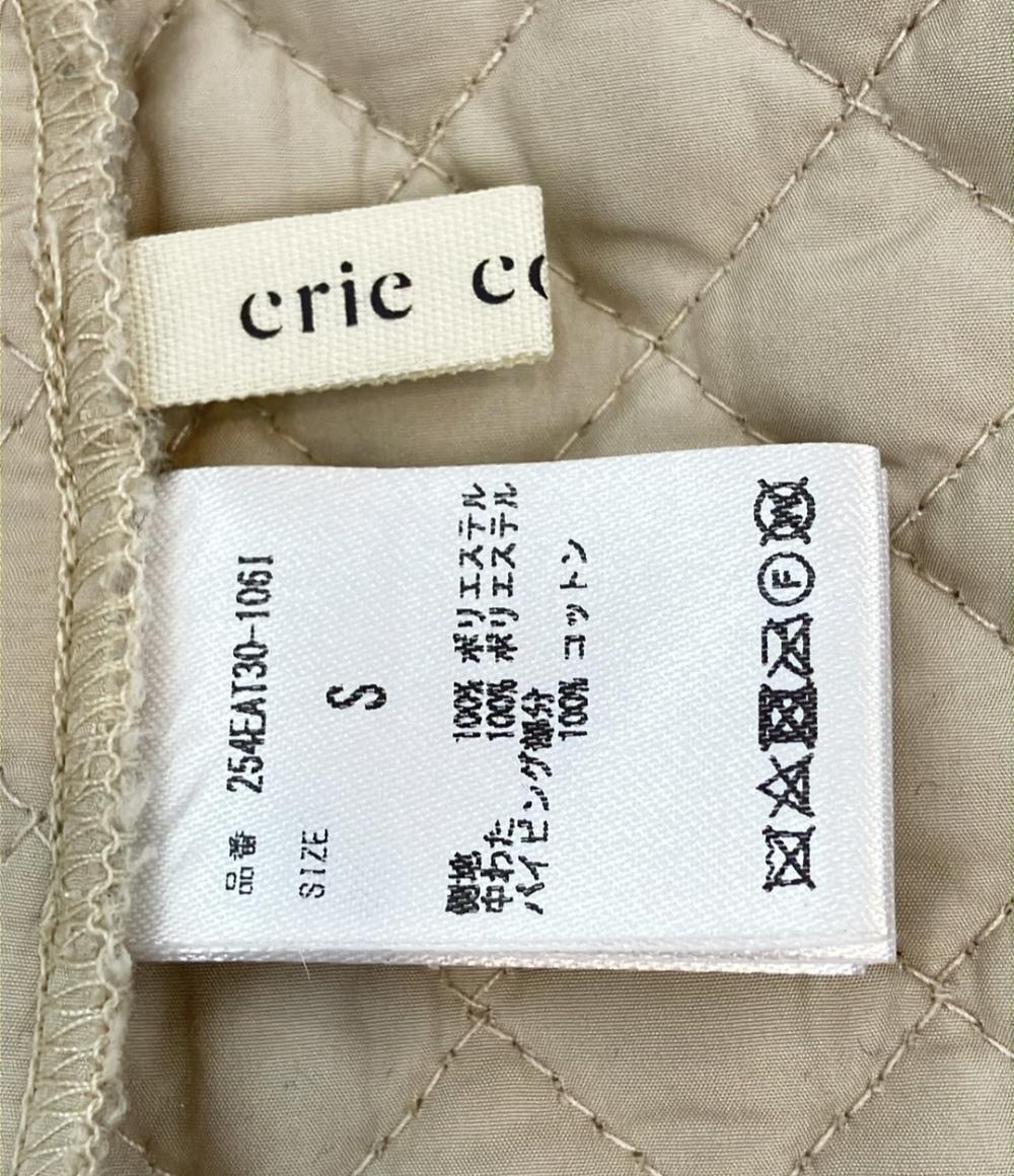 クリーコンフォルト キルティングコート レディース SIZE S (S) crie conforto