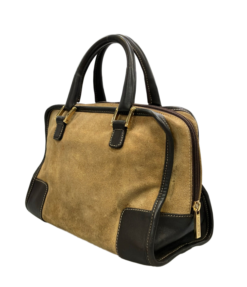 LOEWE ハンドバッグ スウェード アマソナ28 レディース ロエベ