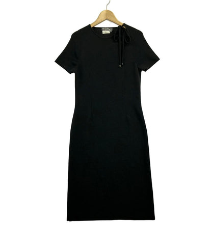 美品 サルヴァトーレフェラガモ 半袖ニットワンピース レディース SIZE S Salvatore Ferragamo