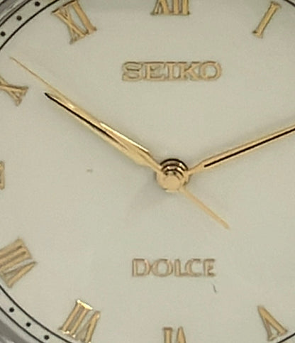 SEIKO 腕時計 ドルチェ DOLCE クオーツ 5E31-6E40 メンズ セイコー