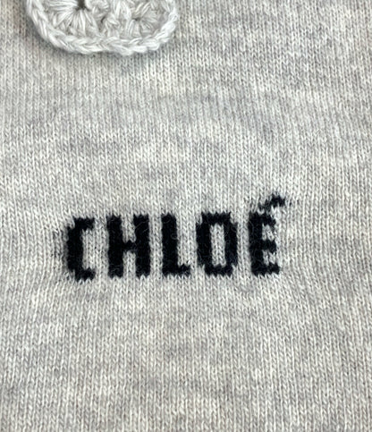 美品 Chloe PARIS 長袖 ニット CH26SMC035300NM レディース SIZE M クロエ パリス