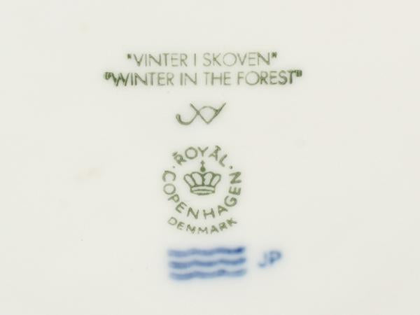 ロイヤルコペンハーゲン イヤープレート 飾り皿 18cm 2002 Royal Copenhagen