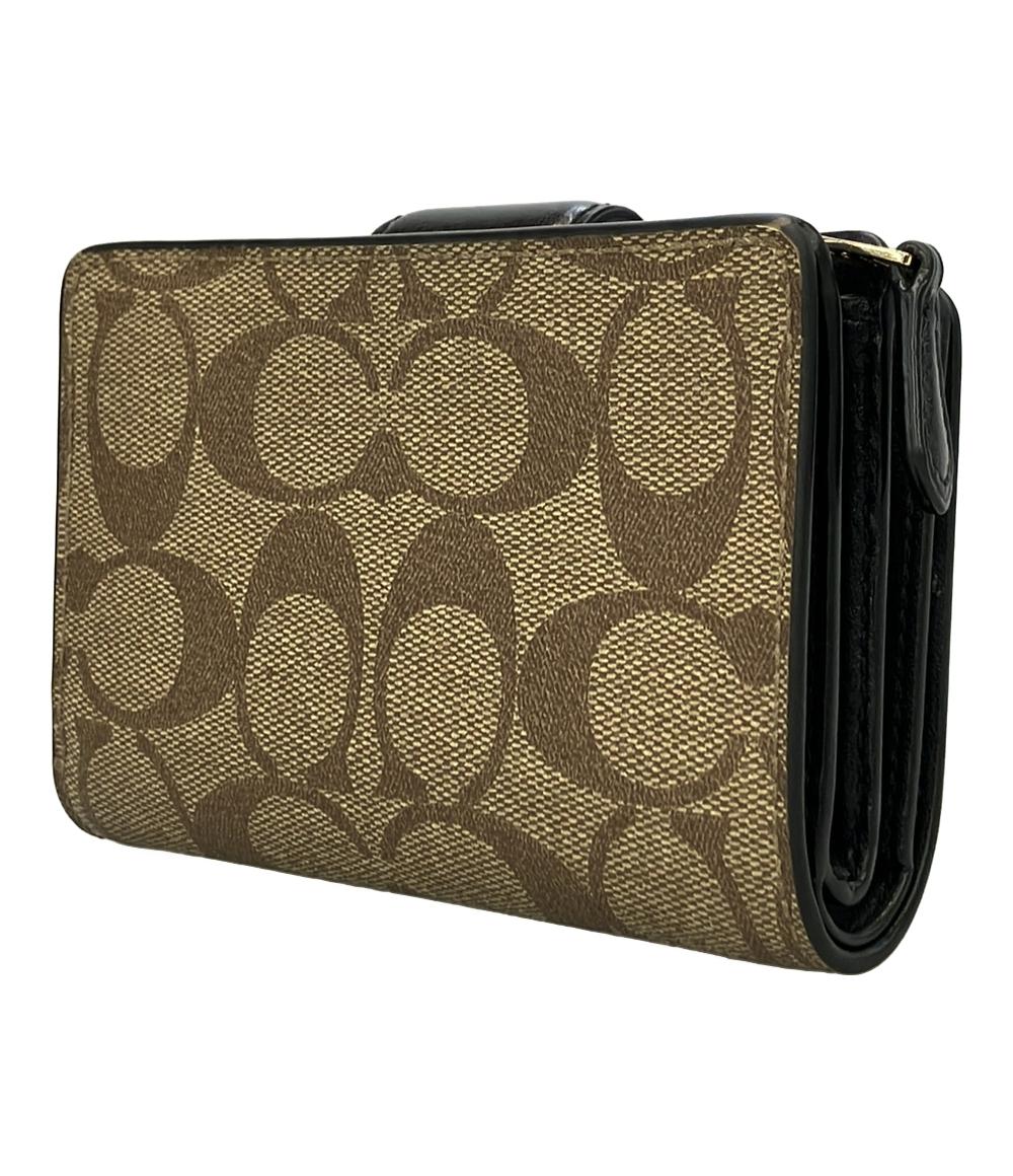 コーチ 二つ折り財布 シグネチャー レディース COACH