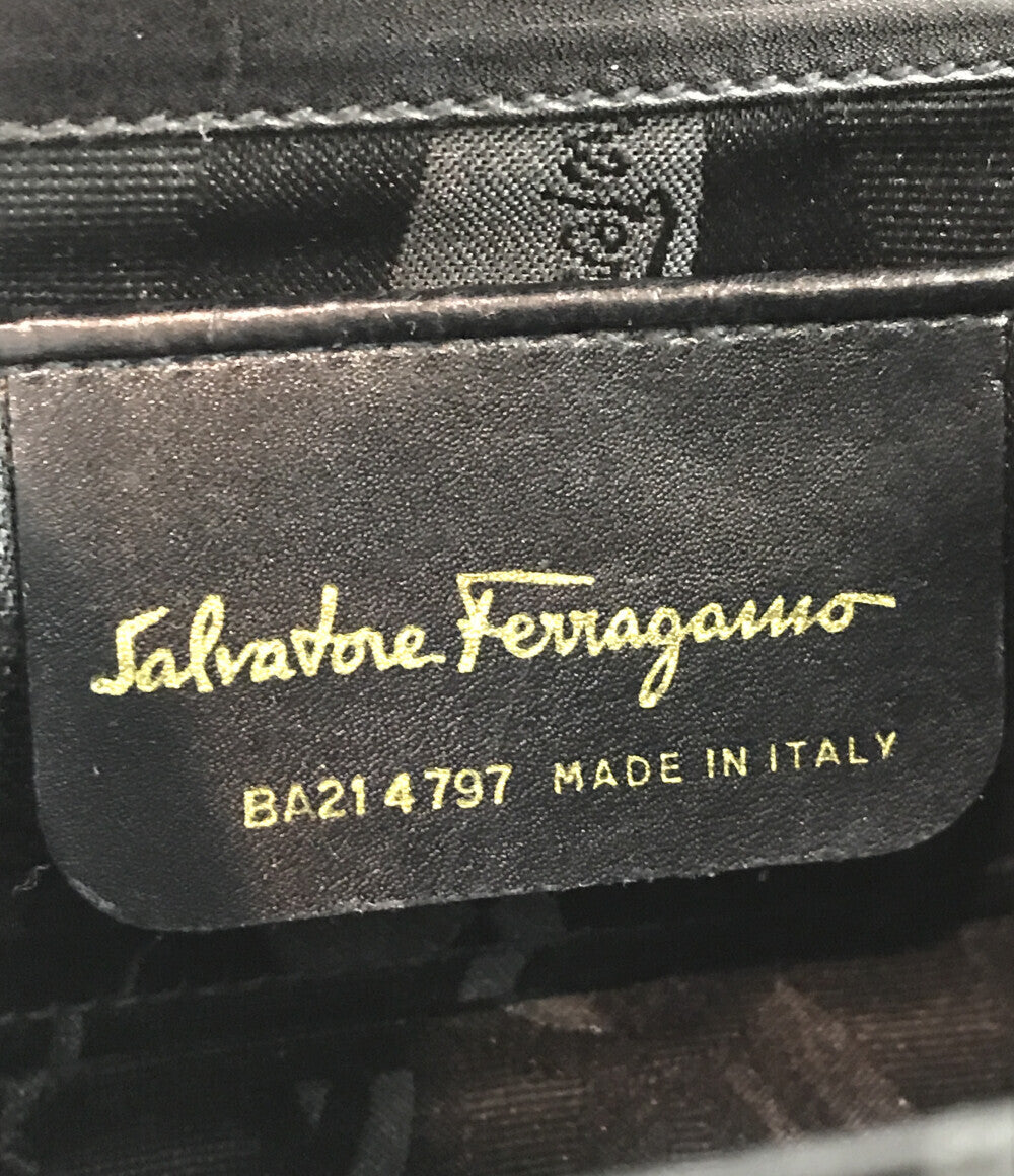 サルバトーレフェラガモ  ミニショルダーバッグ 斜め掛け  ガンチーニ    レディース   Salvatore Ferragamo