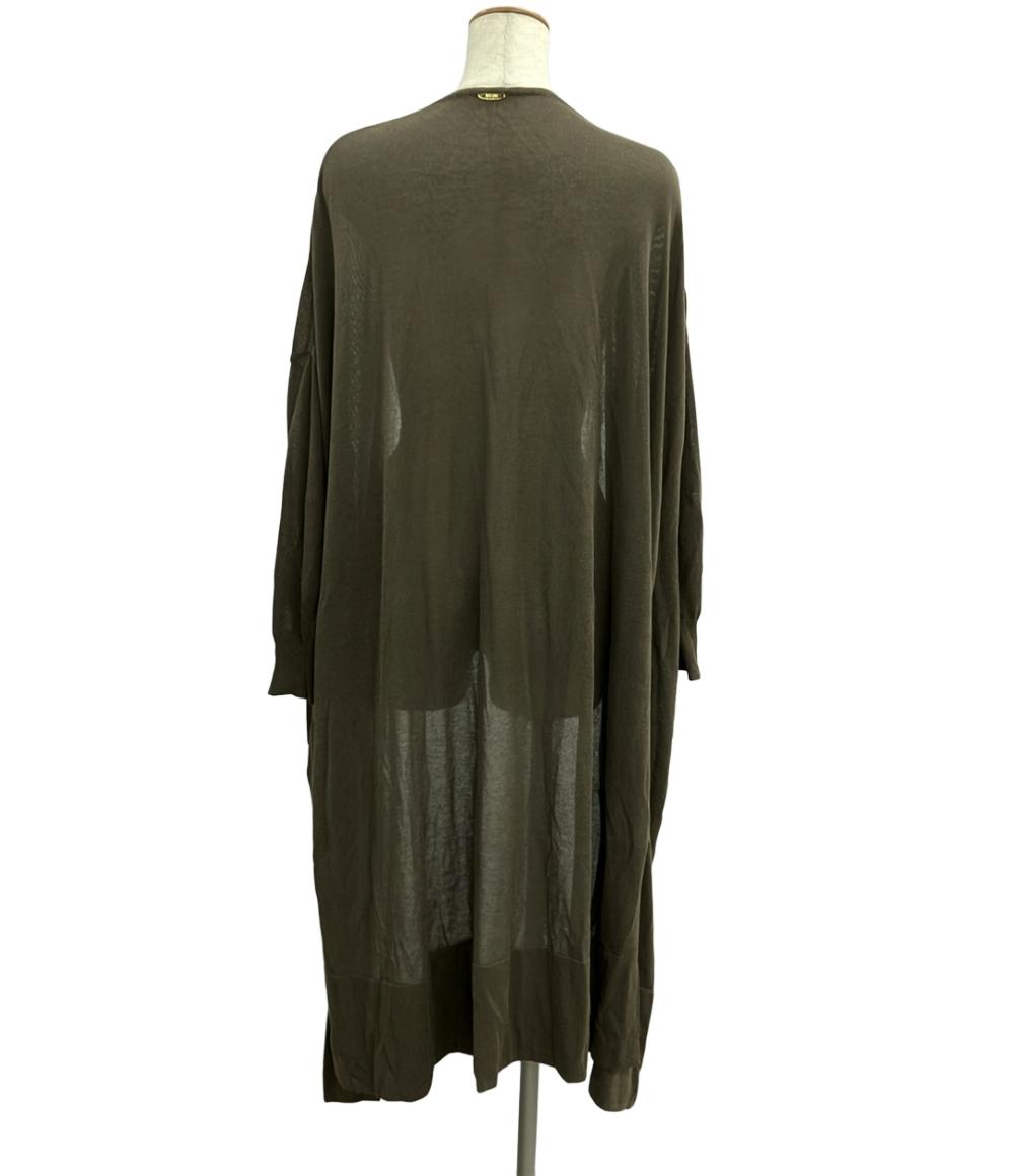 美品 ミューズ 長袖カーディガン ロングカーディガン レディース MJUS