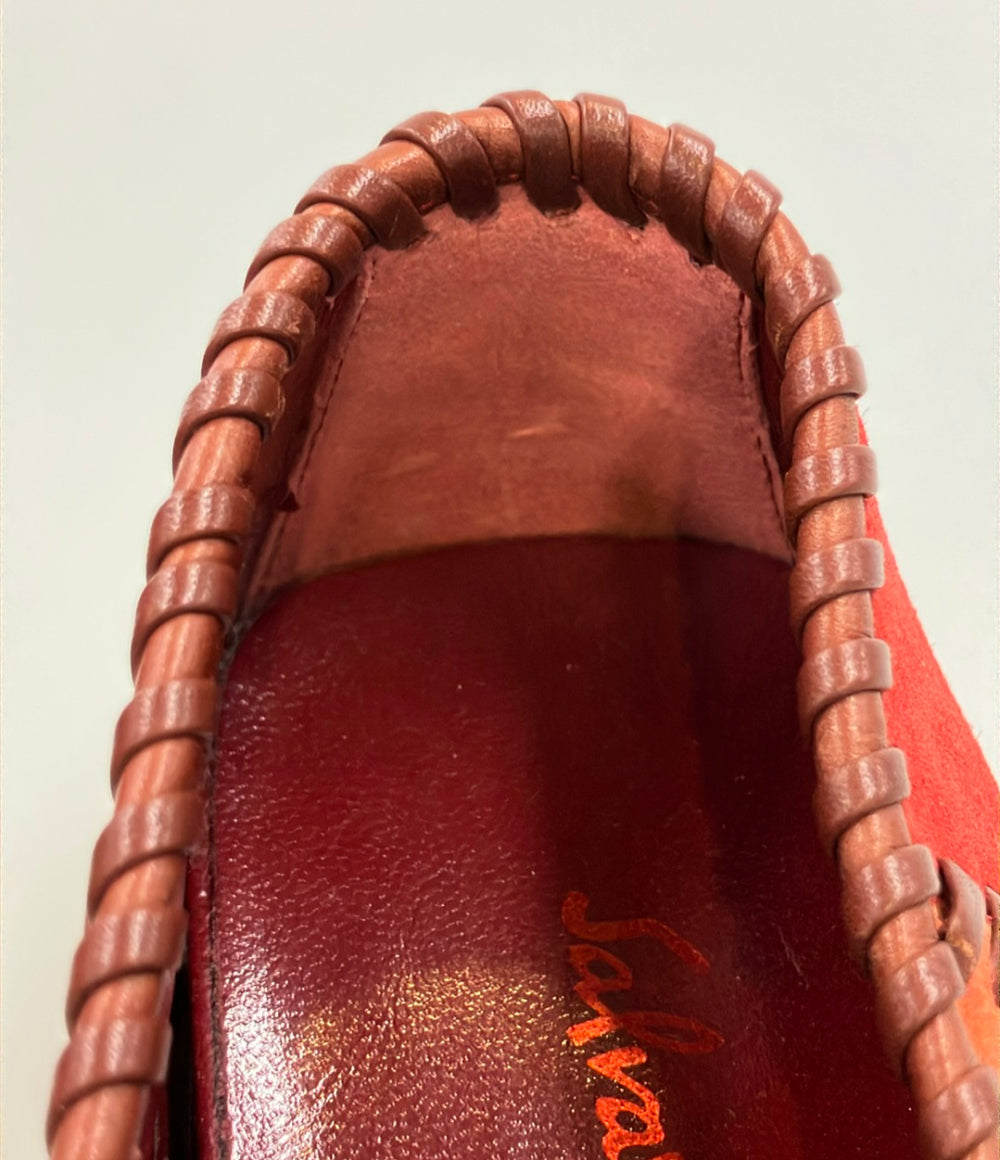 Salvatore Ferragamo パッチワークローファー スエード レディース SIZE 7 C (24.5cm) サルヴァトーレフェラガモ