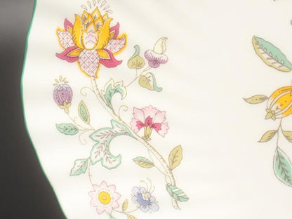 美品 ミントン オクタゴナルディッシュ プレート 皿 25cm ハドンホール Minton