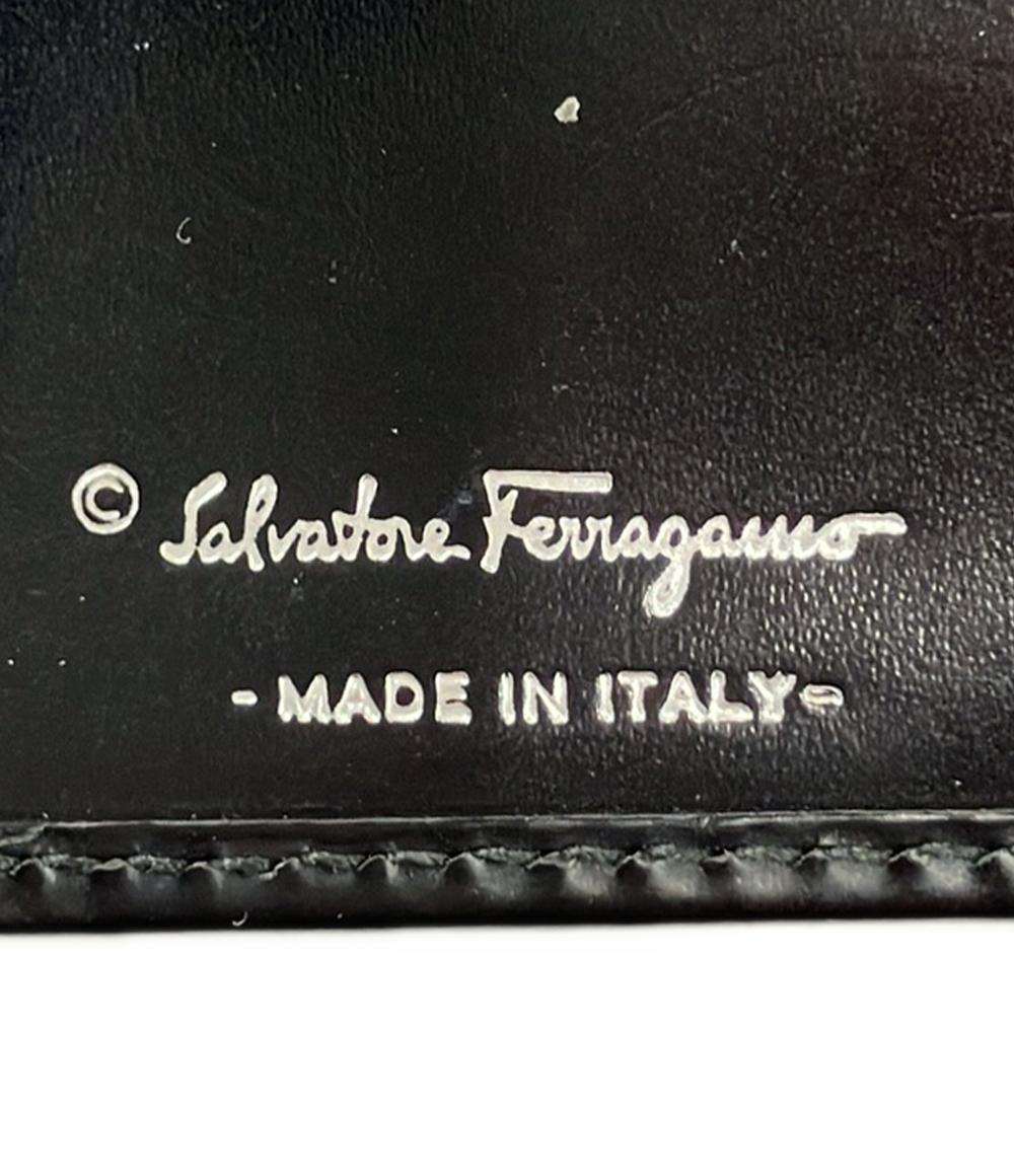 訳あり Salvatore Ferragamo 長財布 レザー ガンチーニ IR 229238 レディース サルヴァトーレフェラガモ