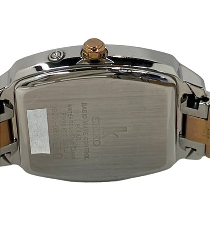 SEIKO 腕時計 ルキア lK ソーラー ピンク 1B22-0BE0 レディース セイコー