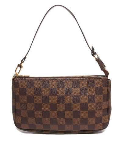 ルイヴィトン アクセサリーポーチ ゴールド金具 ナヴォナ ダミエ エヌベ N51983 廃番 レディース LOUIS VUITTON