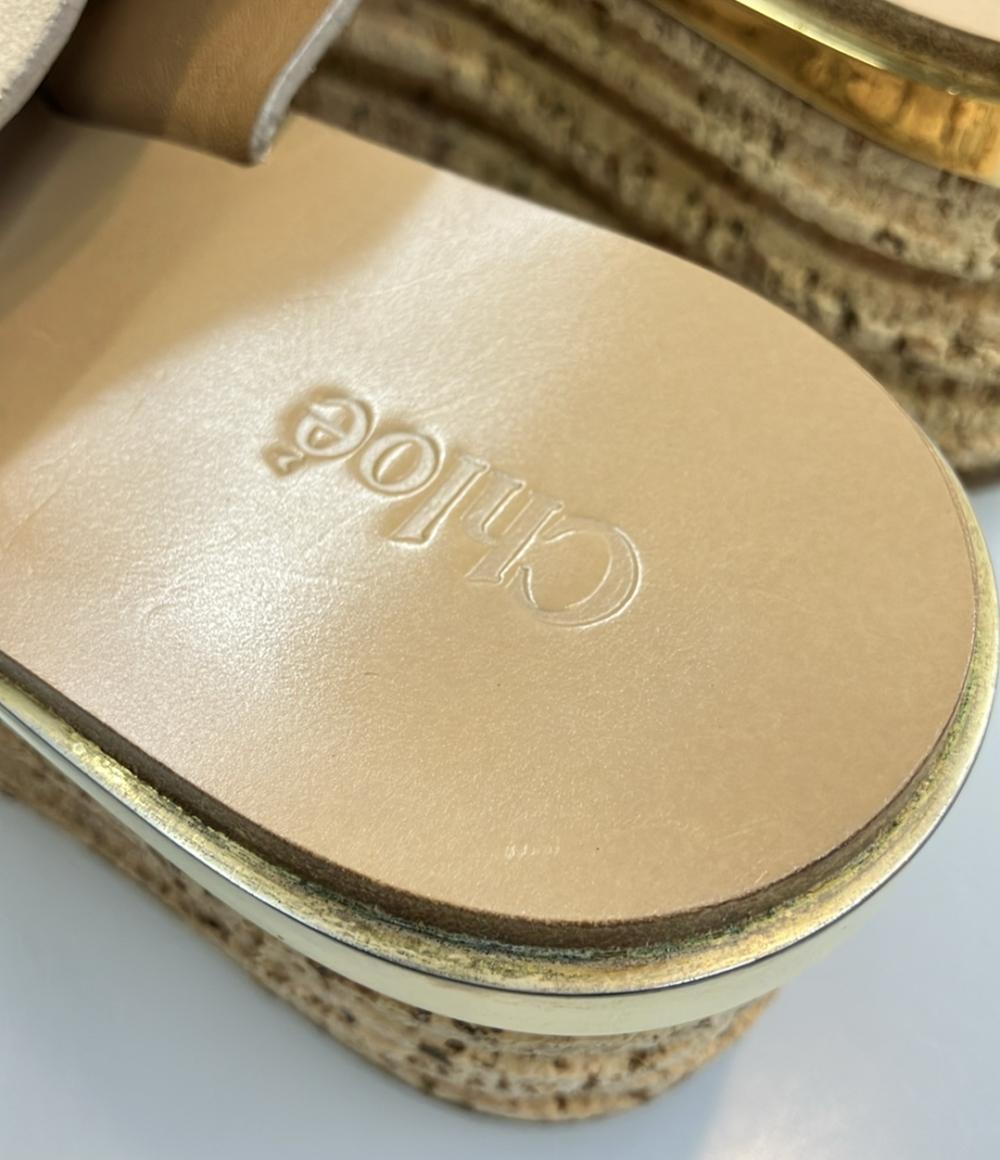 クロエ コルクソールサンダル レディース SIZE 35 (XS) Chloe