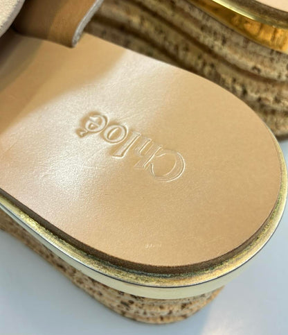 クロエ コルクソールサンダル レディース SIZE 35 (XS) Chloe