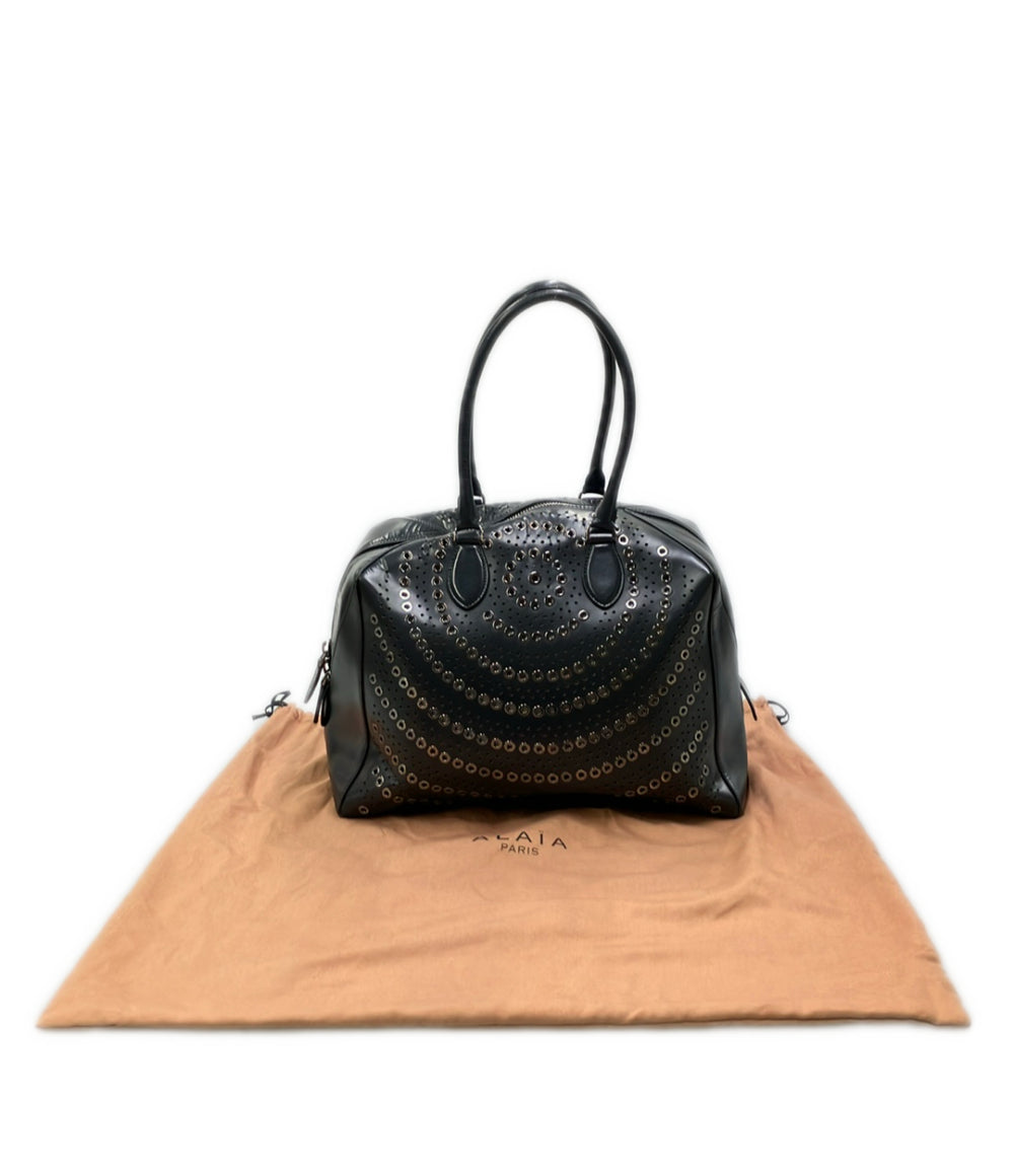 ALAIA ハンドバッグ ボウリングバッグ スタッズ レディース アライア