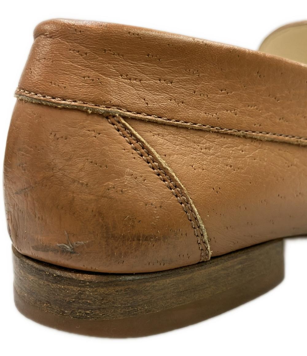 Salvatore Ferragamo レザーモカシンシューズ ST 010498 メンズ SIZE 7 1/2 (25.5cm) サルヴァトーレフェラガモ