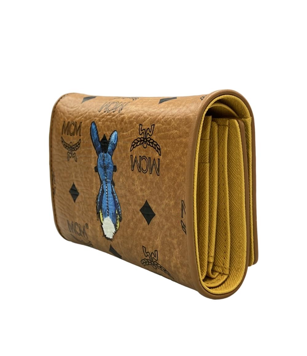 美品 MCM 三つ折り財布 メンズ レディース エムシーエム – Rehello by