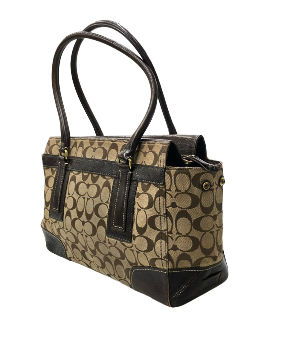 COACH トートバッグ キャンバス シグネチャー 11063 レディース コーチ