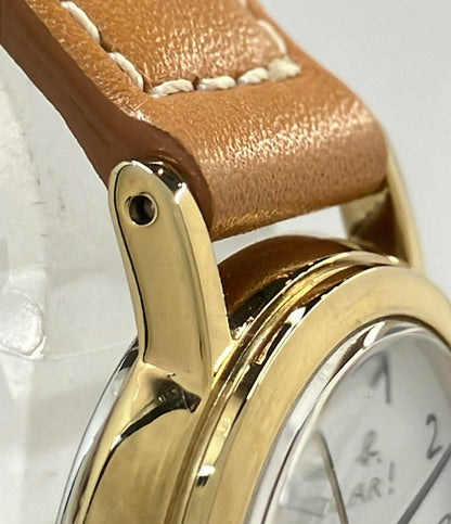 agnes b. 腕時計 ソーラー ホワイト V117-0AT0 レディース アニエスベー