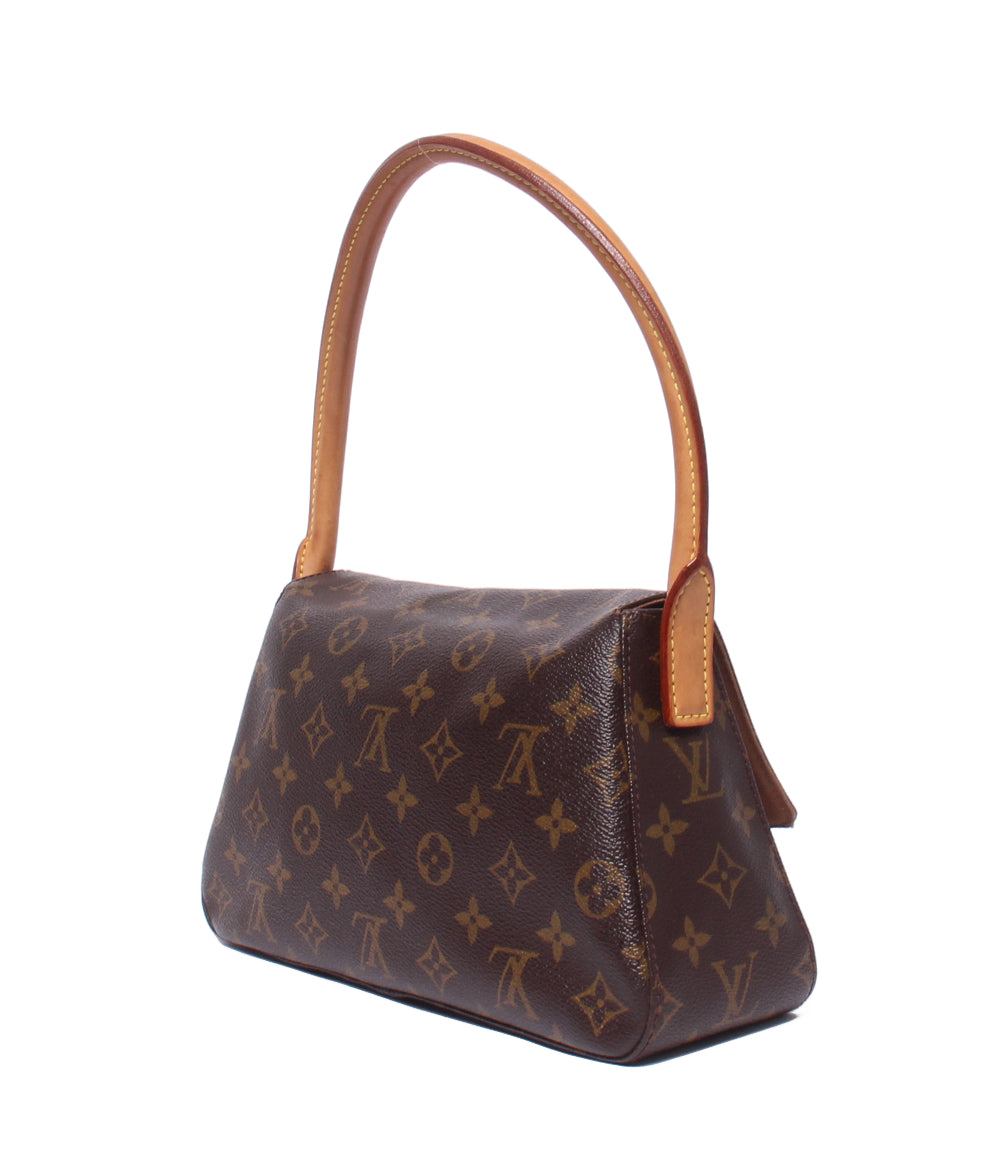 LOUIS VUITTON ショルダーバッグ ハンドバッグ 肩掛け ミニルーピング モノグラム M51147 レディース ルイ・ヴィトン