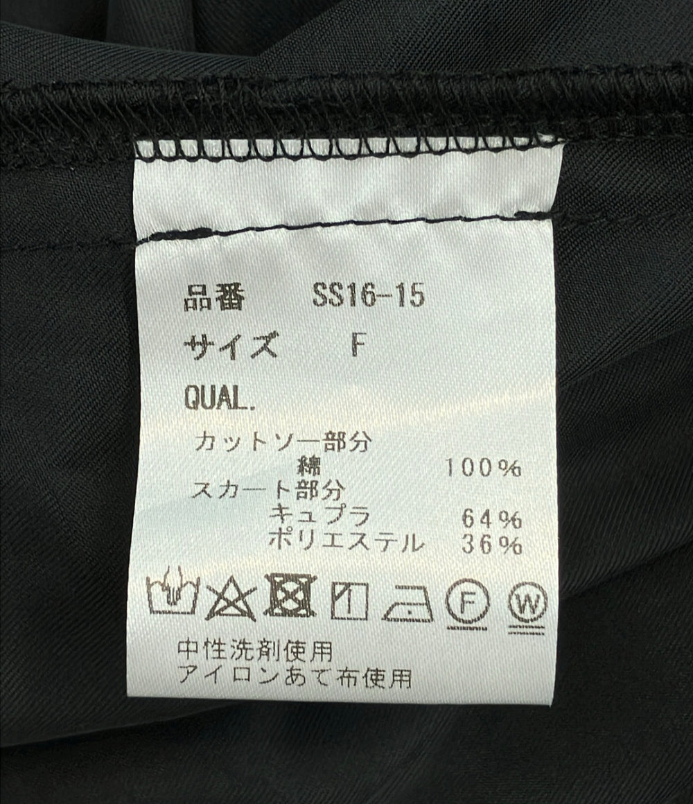 SINME ノースリーブ VネックC/Sワンピース レディース SIZE F (M) シンメ