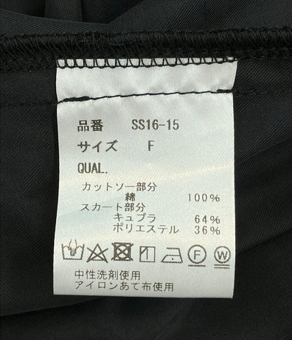 SINME ノースリーブ VネックC/Sワンピース レディース SIZE F (M) シンメ