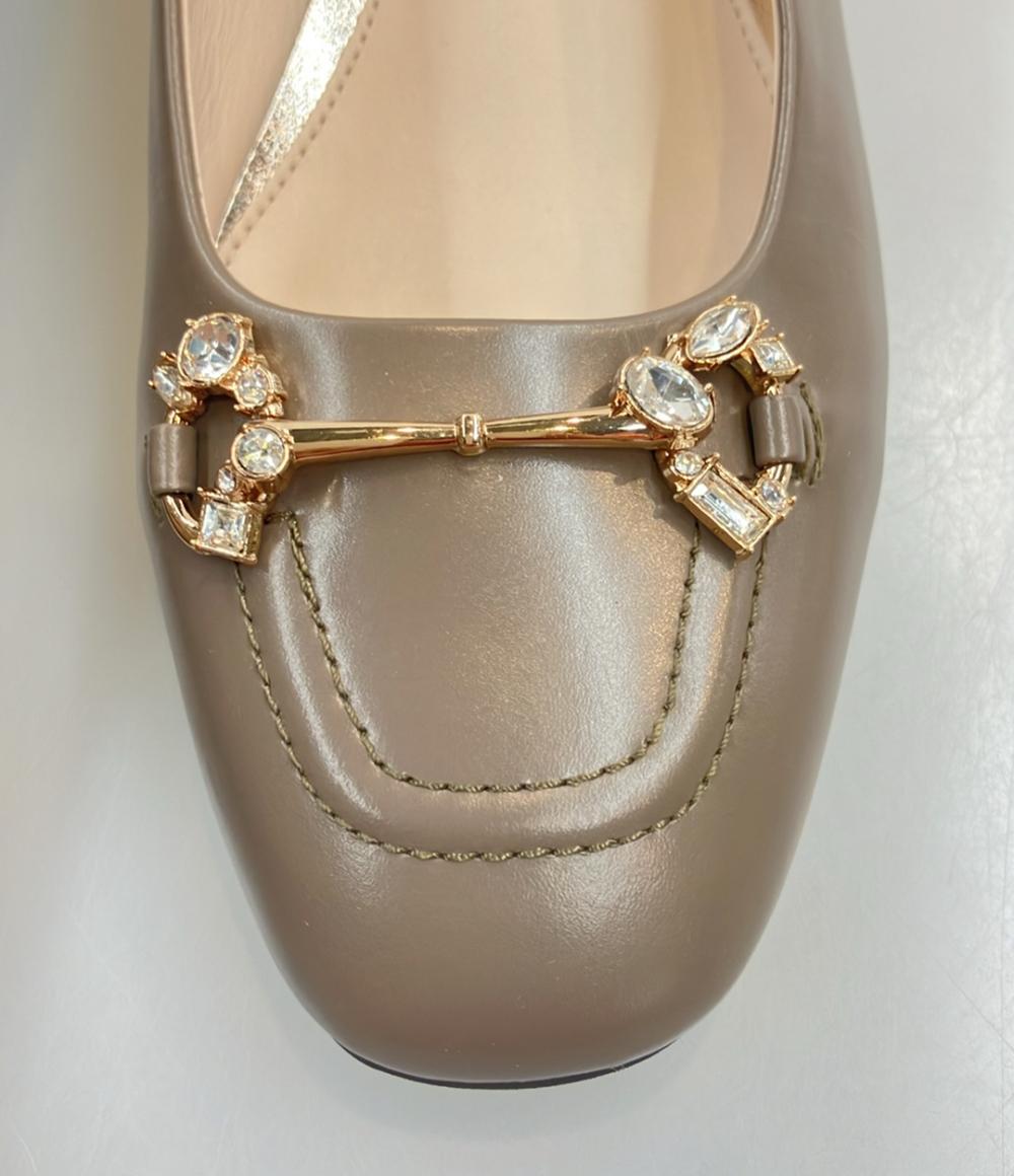 ジルスチュアート スクエアトゥビジュービットパンプス レディース SIZE 24.0 (L) JILLSTUART