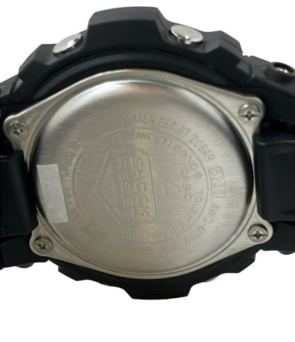 美品 CASIO 腕時計 G-SHOCK ソーラー ブラック AWG-M100 メンズ カシオ